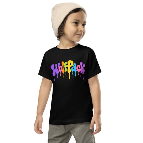 Janelle "Red" Violet Toddler Tee, front view