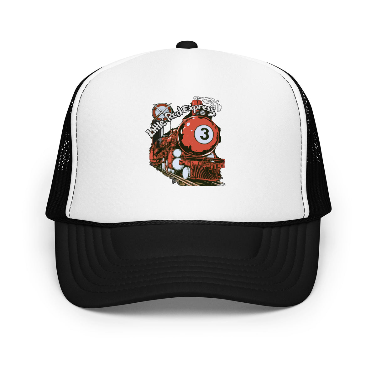 Little Red Express Trucker Hat, front view