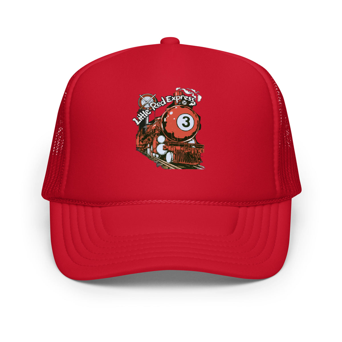 Little Red Express Trucker Hat, front view