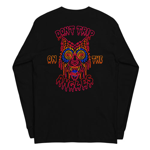 Wolfpack Don't Trip on the Angles color long sleeve, black, back