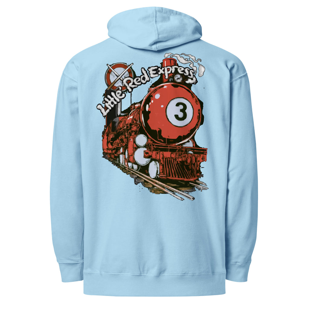 Little Red Express Hoodie, back view