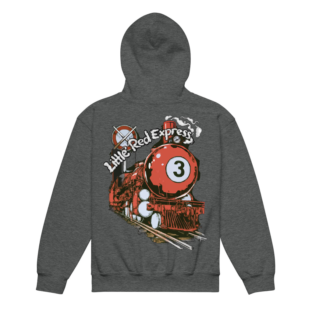 Little Red Express Youth Hoodie, back view