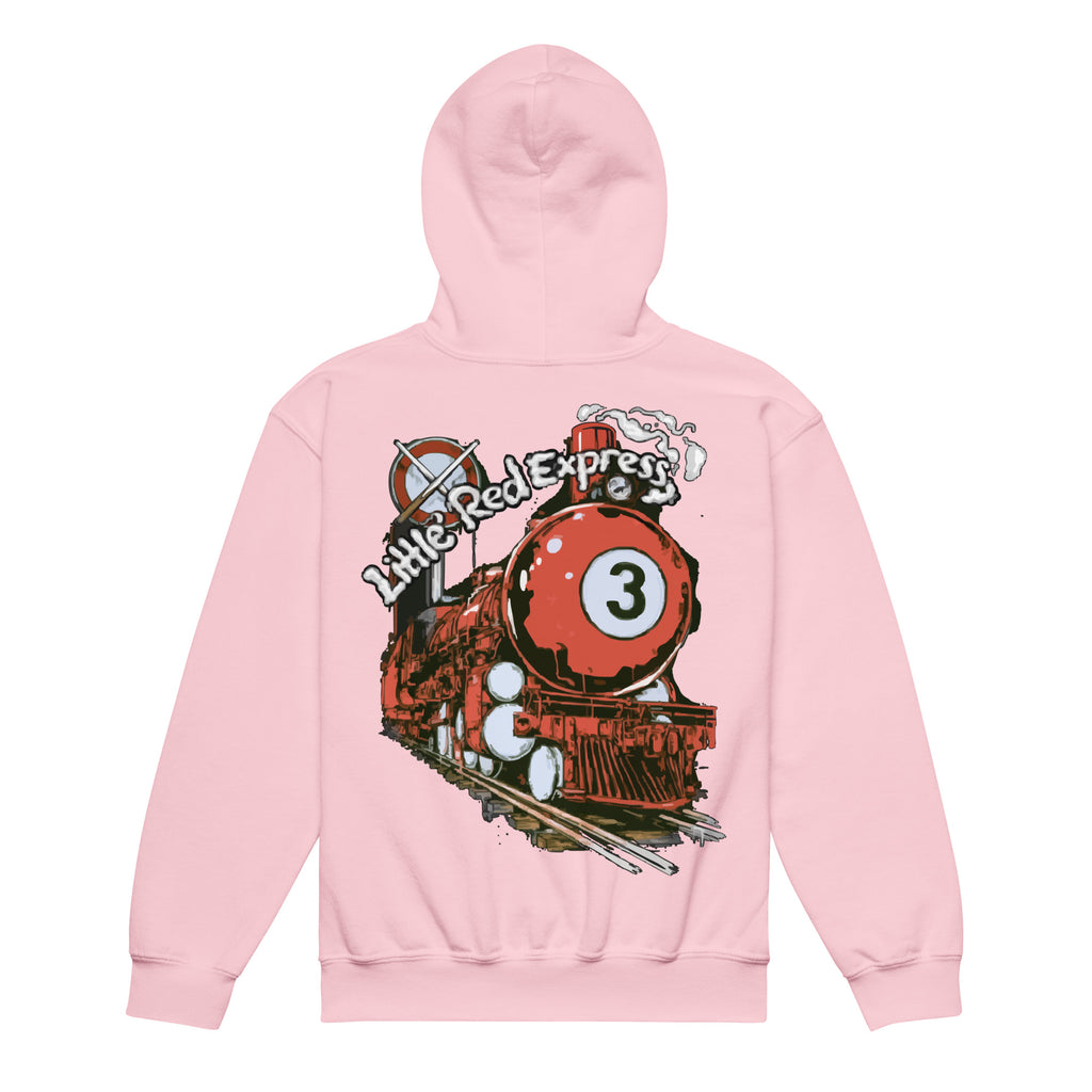 Little Red Express Youth Hoodie, back view