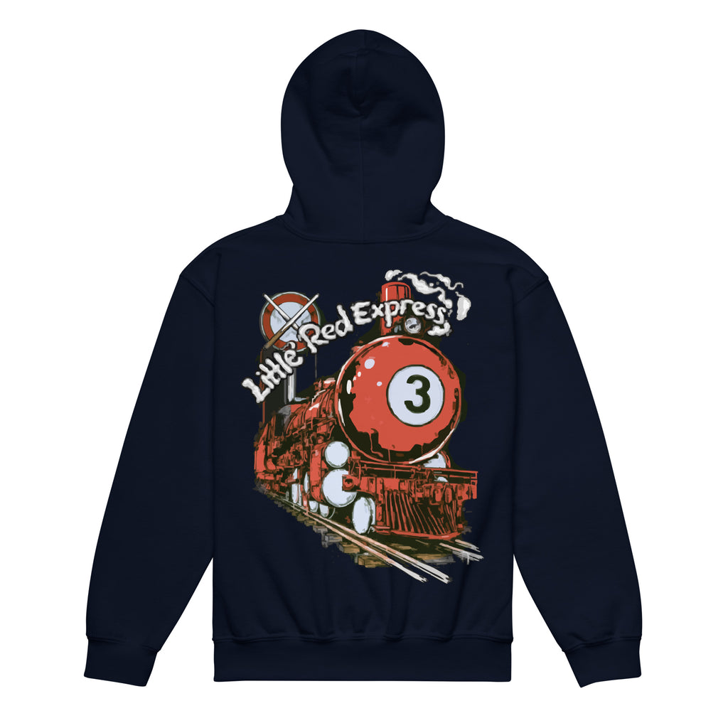 Little Red Express Youth Hoodie, back view
