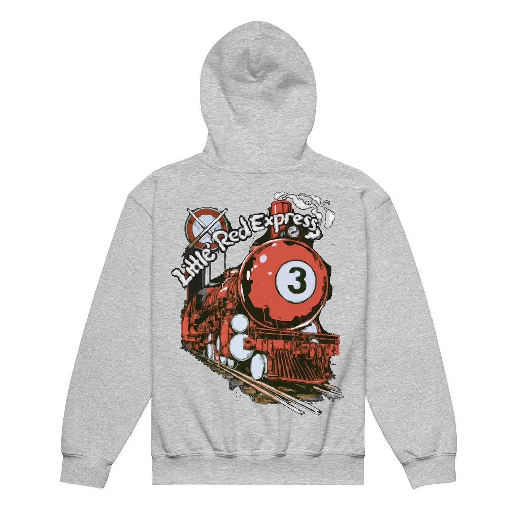 Little Red Express Youth Hoodie, back view
