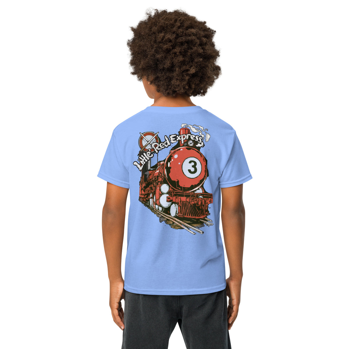 Little Red Express Youth Tee, back view