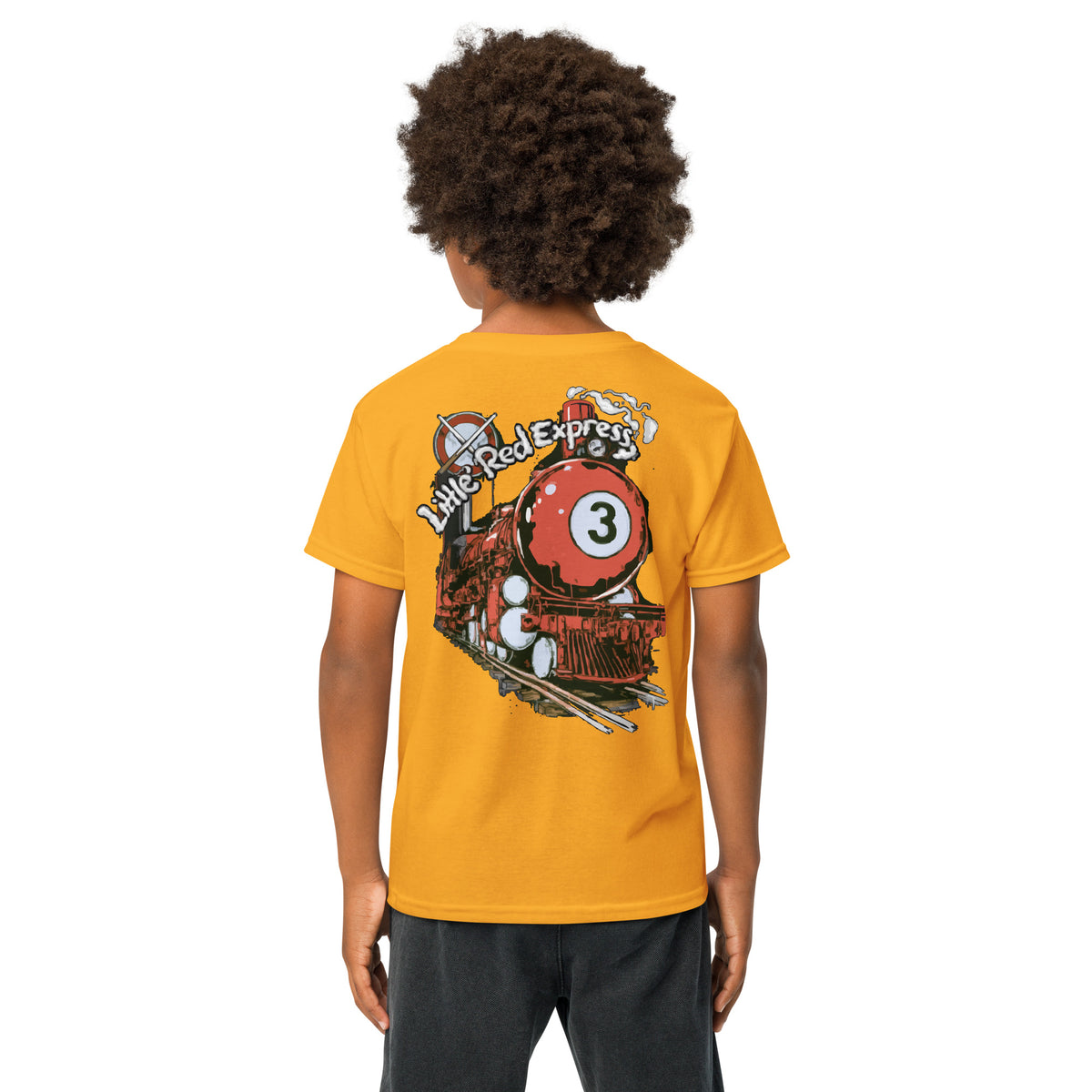Little Red Express Youth Tee, back view