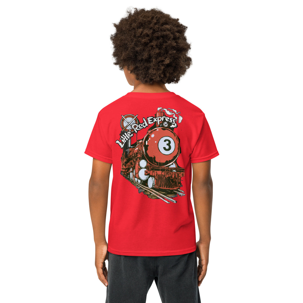 Little Red Express Youth Tee, back view