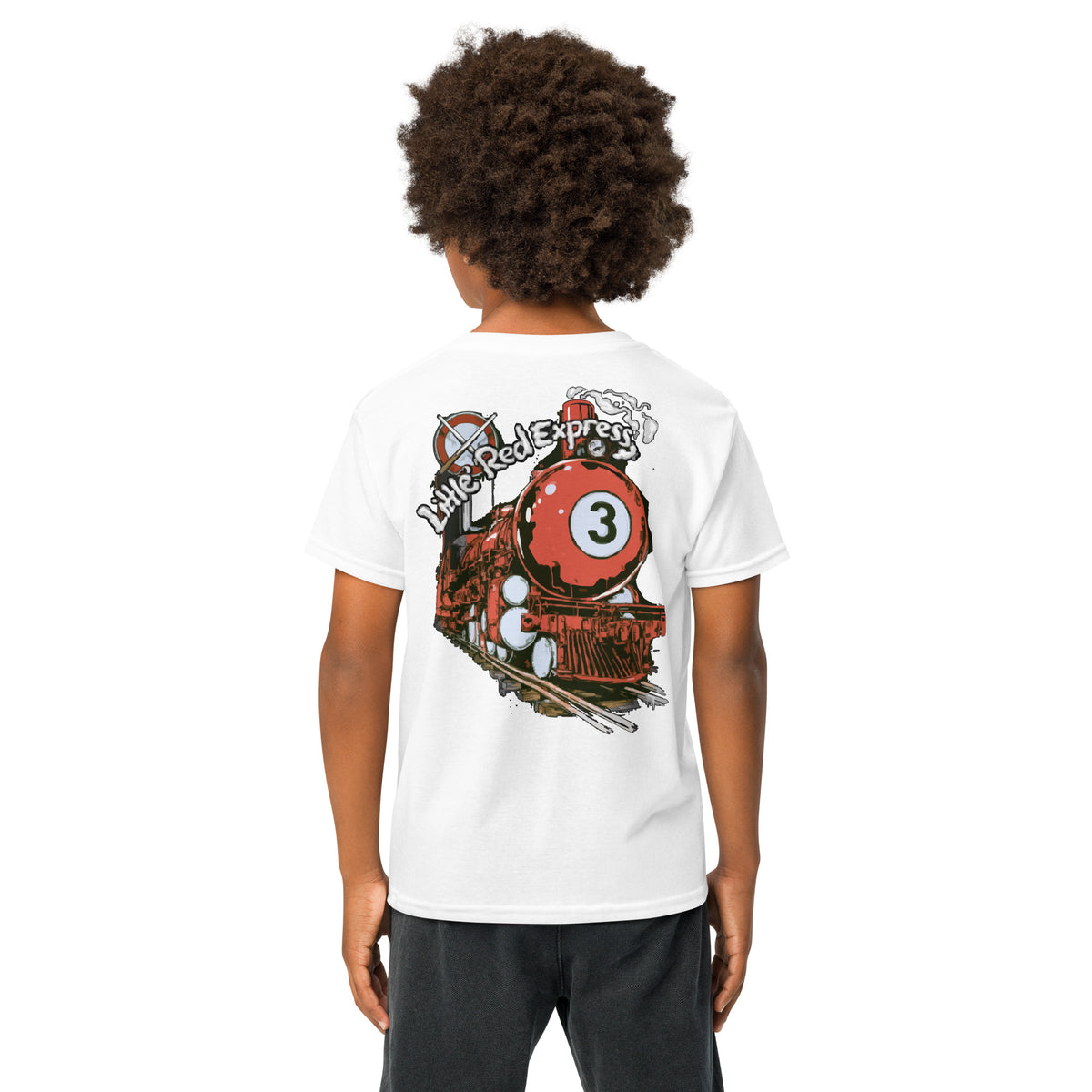 Little Red Express Youth Tee, back view